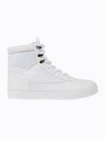 High-top lace-up sneakers