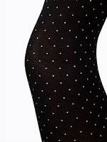 Polka dot pattern tights