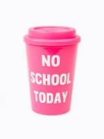 Plastic cup with message print