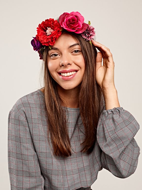 Flower headband