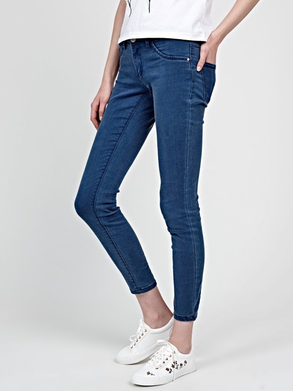 Basic low rise skinny jeans