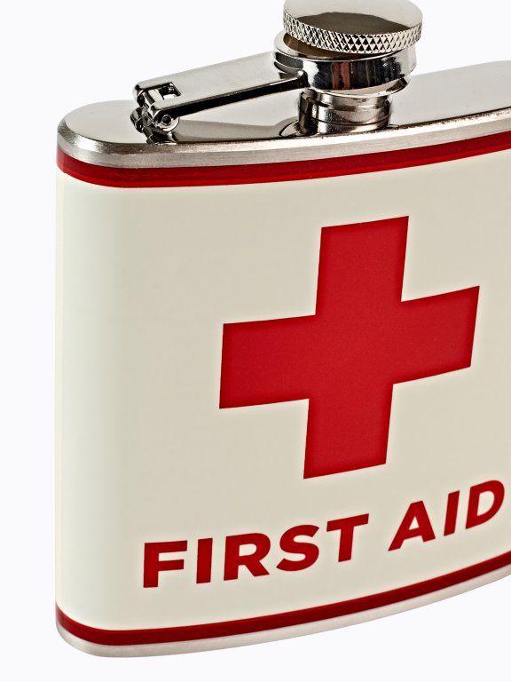 First aid hip flask