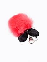 POMPOM KEY RING WITH EARS