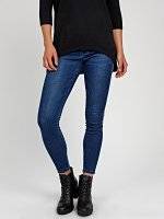 Skinny jeans with contrast side tape
