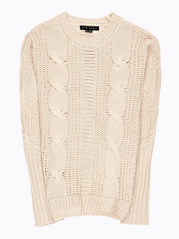 ralph lauren oversized cable knit sweater