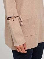 OVERSIZED JUMPER WITH LACING DETAIL