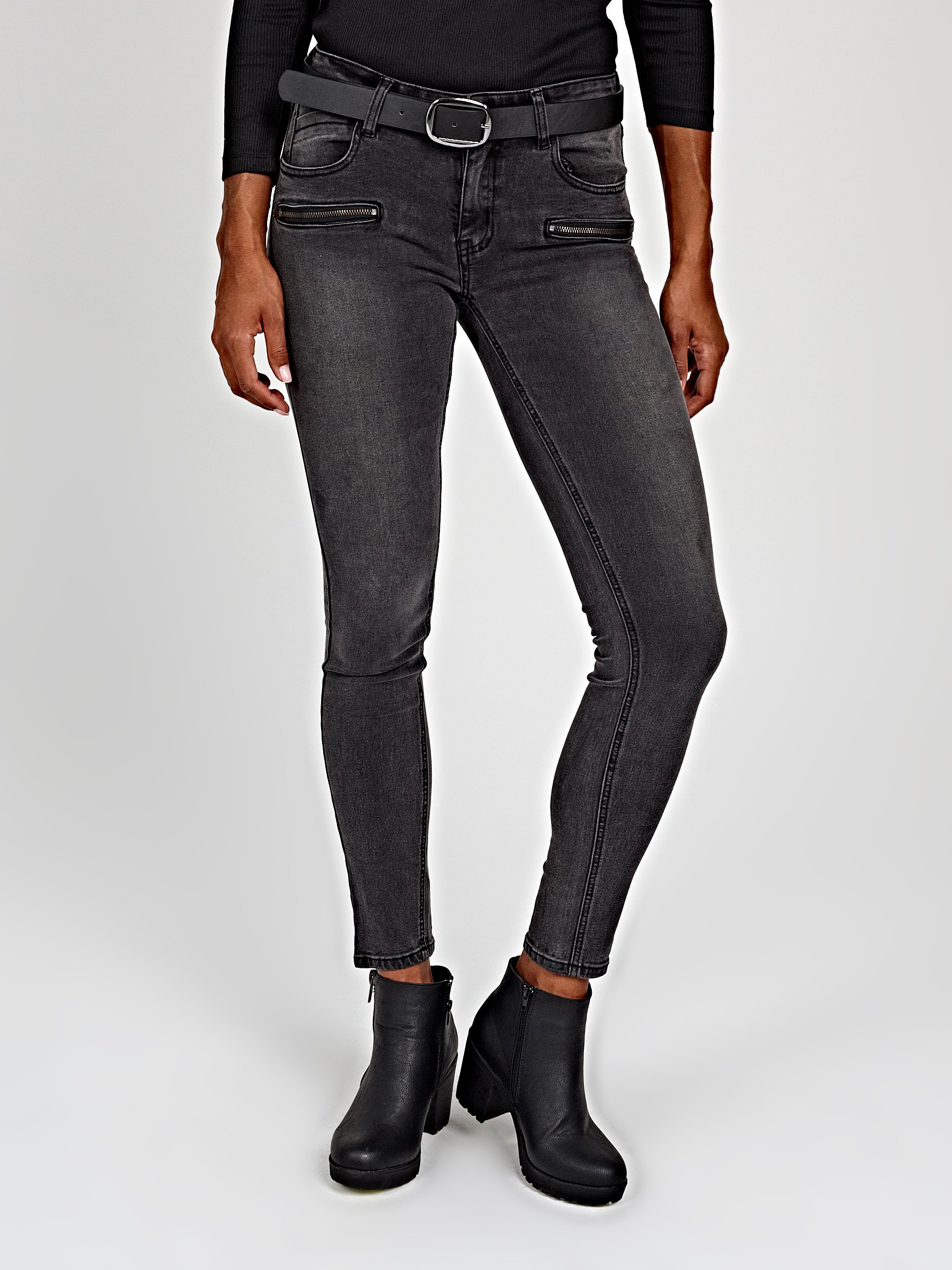 skinny fit jeans black