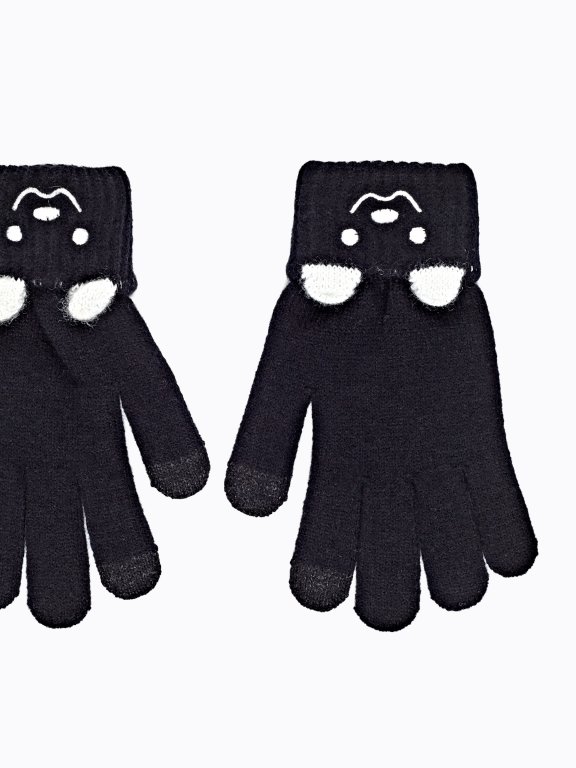 Gloves with ears