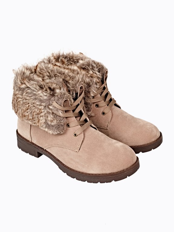 WARM ANKLE BOOTS