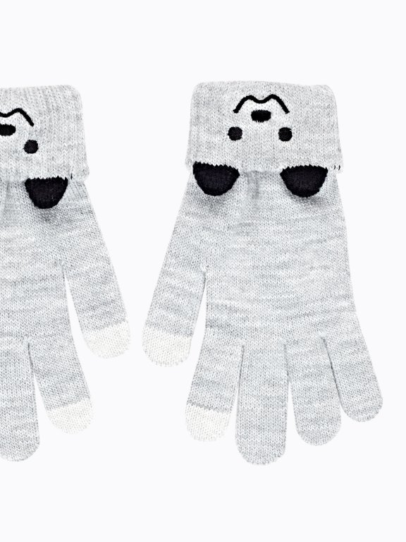 Gloves with ears