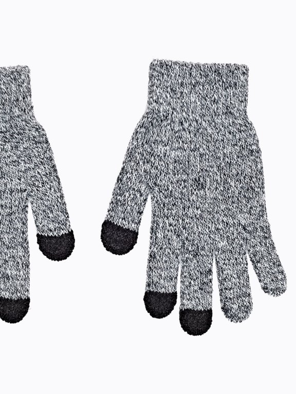 Základní melírované rukavice