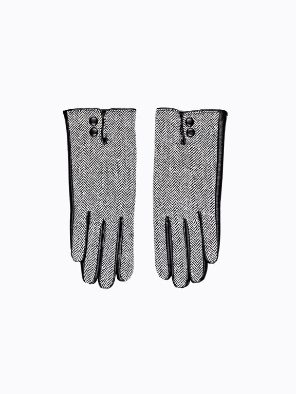 Combined gloves