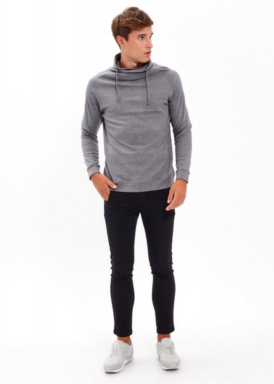 TURTLENECK T-SHIRT WITH LONG SLEEVE