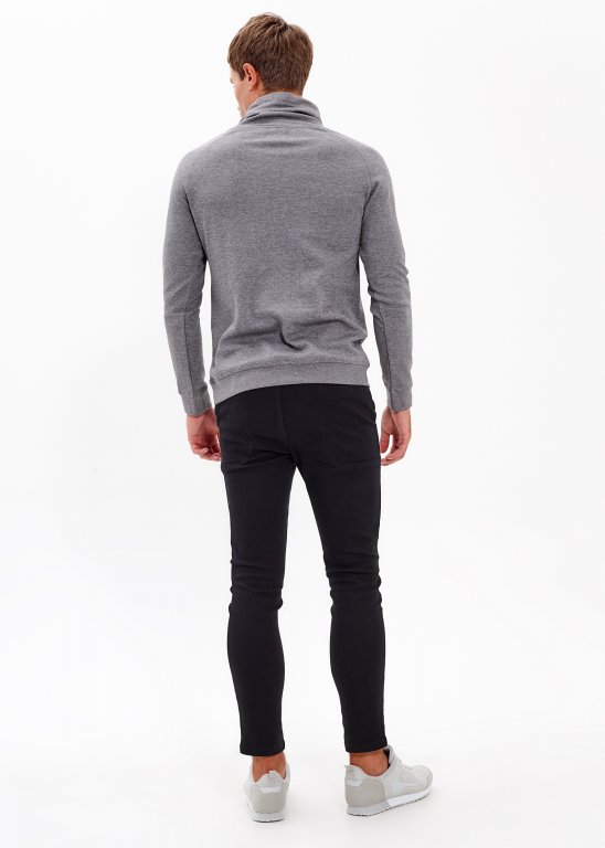 TURTLENECK T-SHIRT WITH LONG SLEEVE