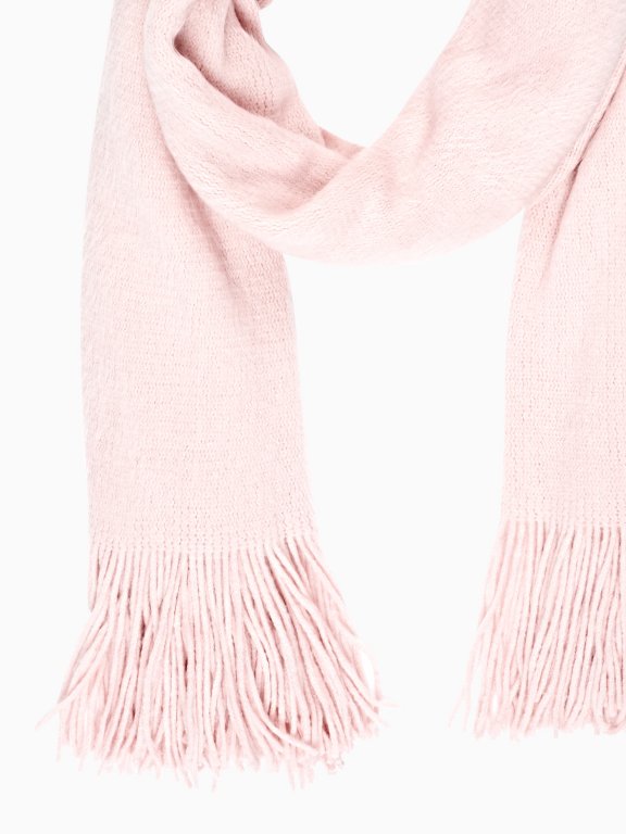 SCARF WITH FRINGES