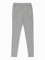 PLAID KNITTED TROUSERS