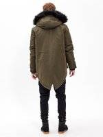 PADDED PARKA WITH REMOVABLE HOOD