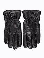 PILE LINED LEATHER GLOVES