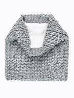 PILE LINED KNITTED SNOOD