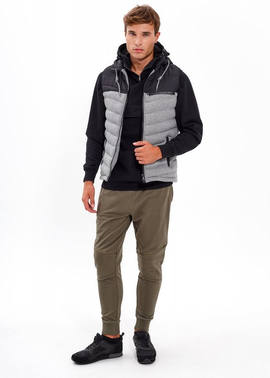 QUILTED PADDED VEST