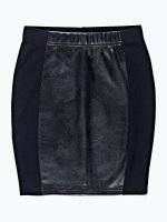 Combined pencil skirt