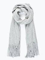 Basic scarf with long fringes