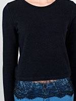 Kombinowany sweter
