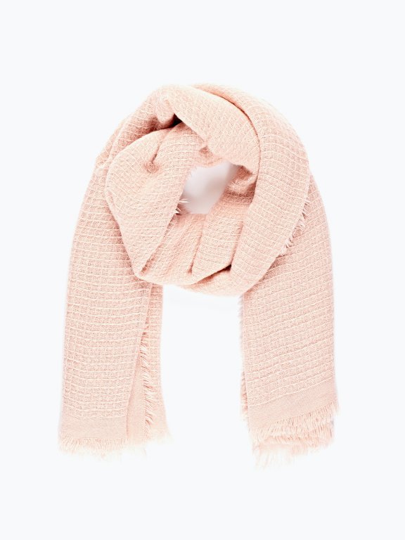 Basic textured scarf
