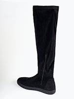 Over the knee flat boots