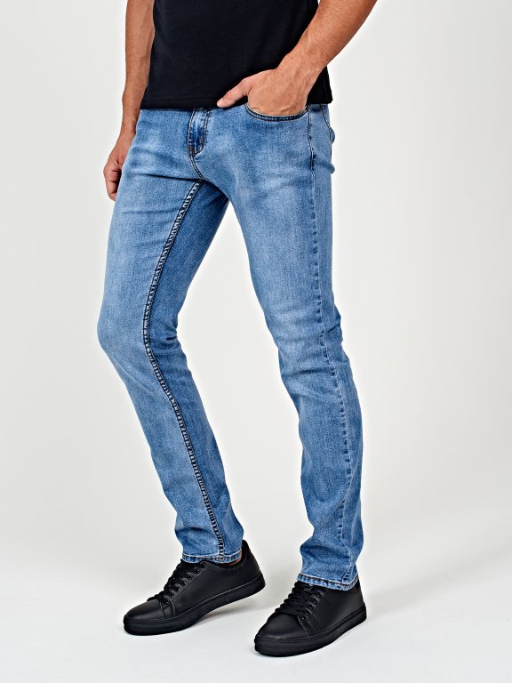 Straight Slim Fit Jeans