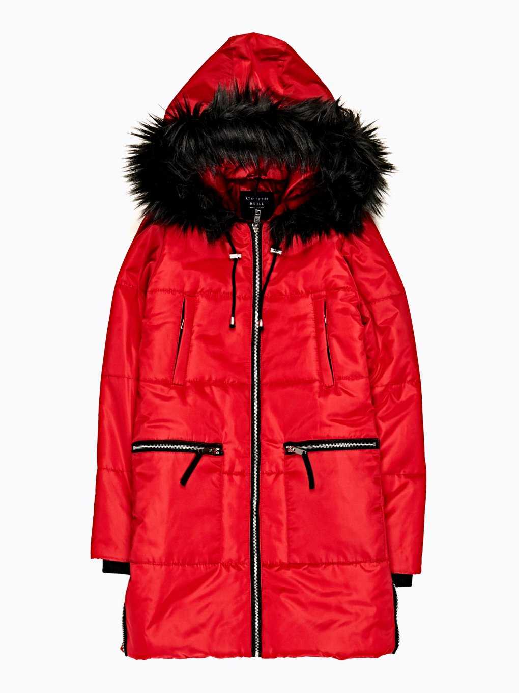 OVERSIZED PADDED JACKET WITH ZIPPERS