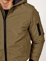 Basic padded hooded jacket