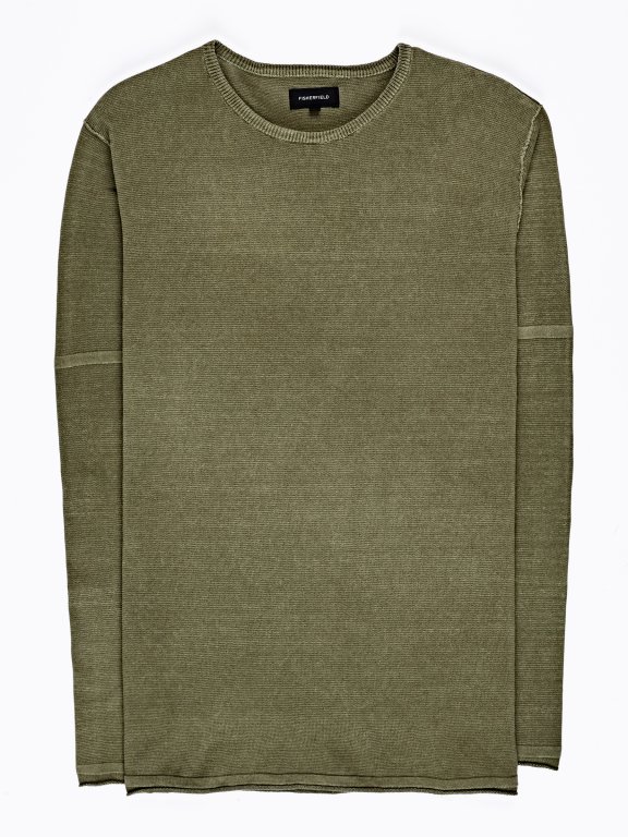 Prolonged structured sweater
