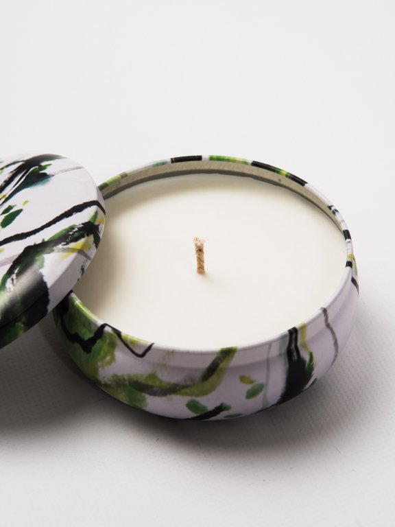 SCENTED CANDLE IN METAL TIN