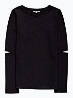 Cut and sew sleeve t-shirt