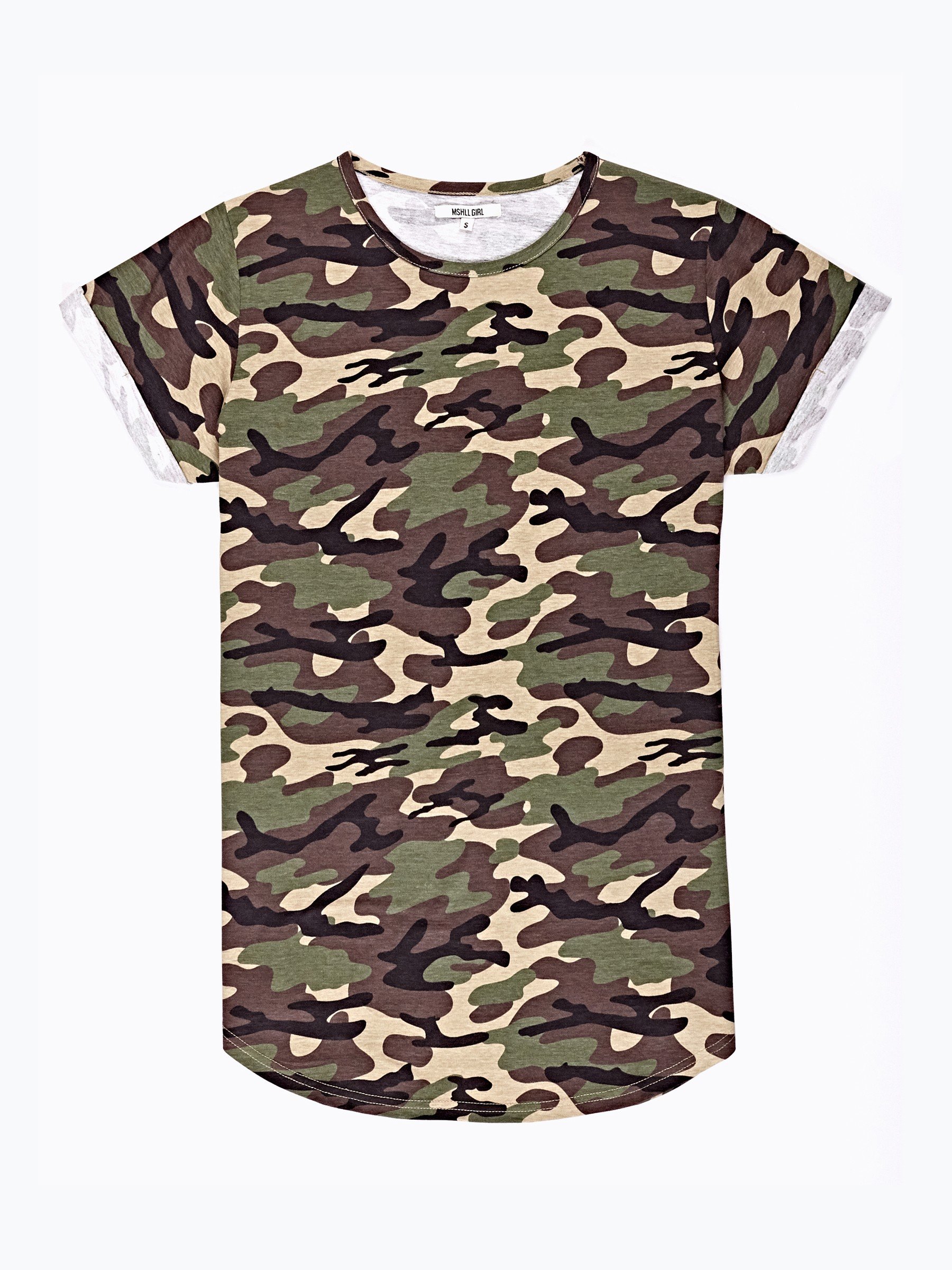 Camo print t-shirt | GATE