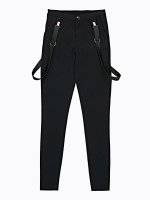 SKINNY TROUSERS WITH SUSPENDERS