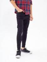 RIPPED KNEES SLIM FIT JEANS