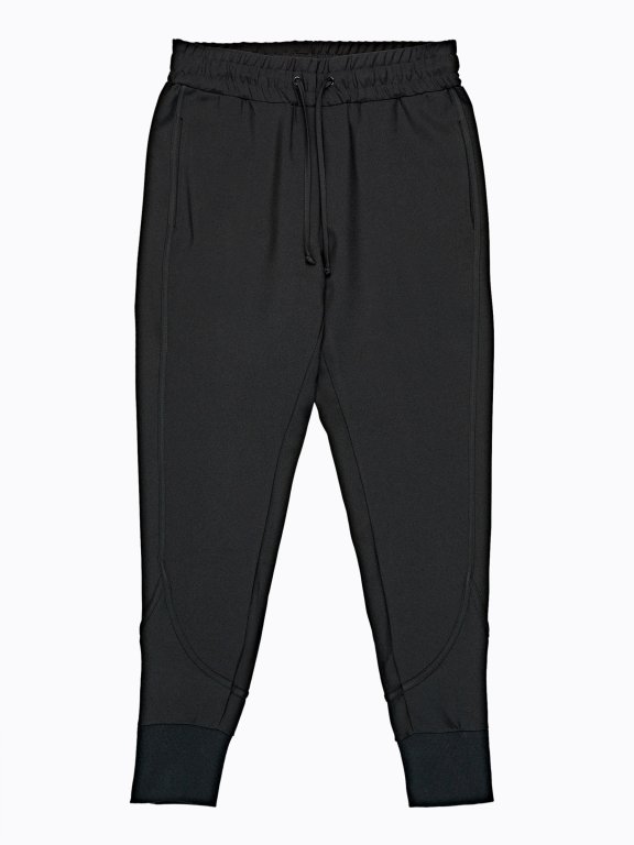 SWEATPANTS WITH ZIPPERS