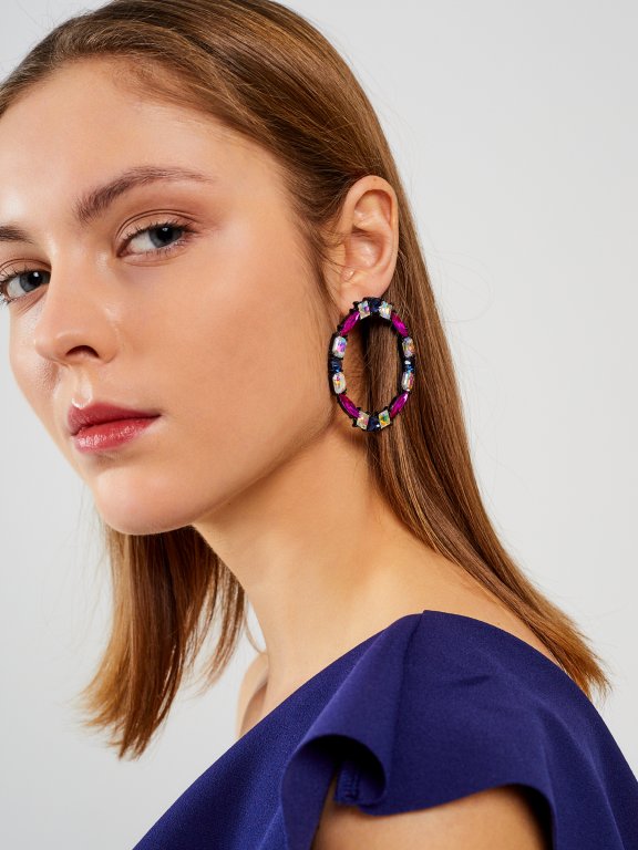 EARRINGS WITH STONES