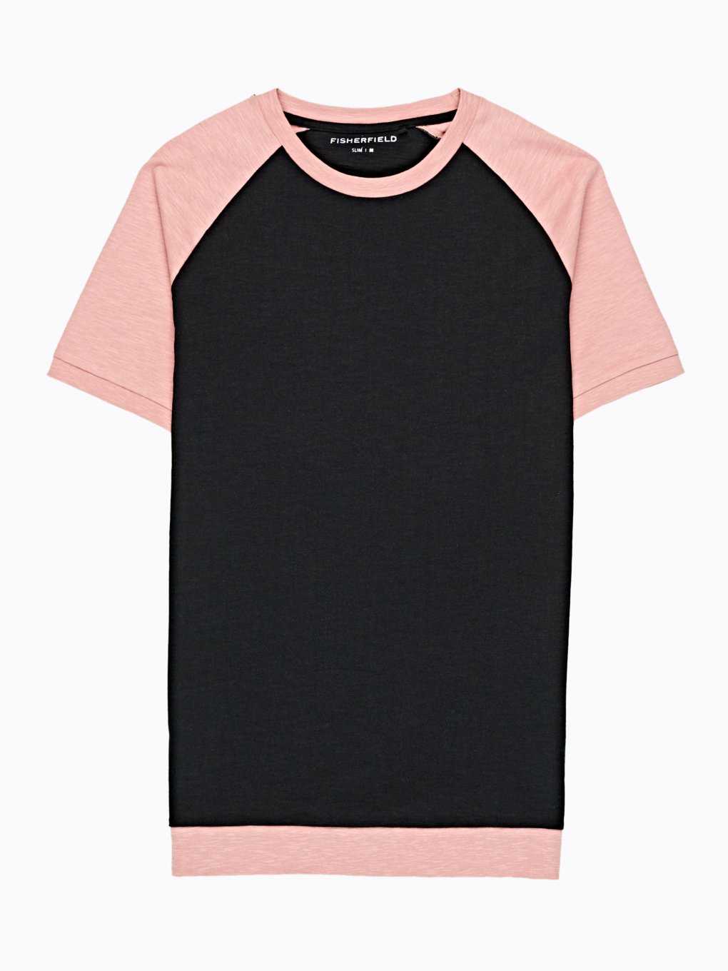 CONTRAST SLEEVES T-SHIRT