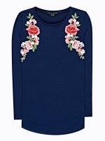 EMBROIDERED TOP