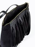 Tote bag with tassels