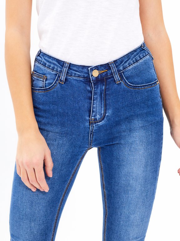Skinny push-up jeans