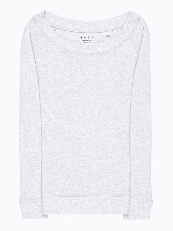 Basic rib-knit t-shirt
