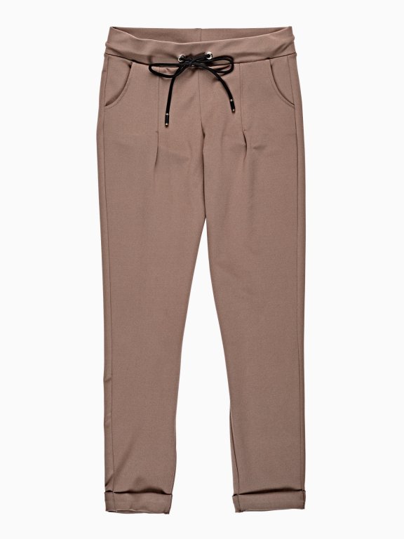 COMFY CARROT FIT TROUSERS