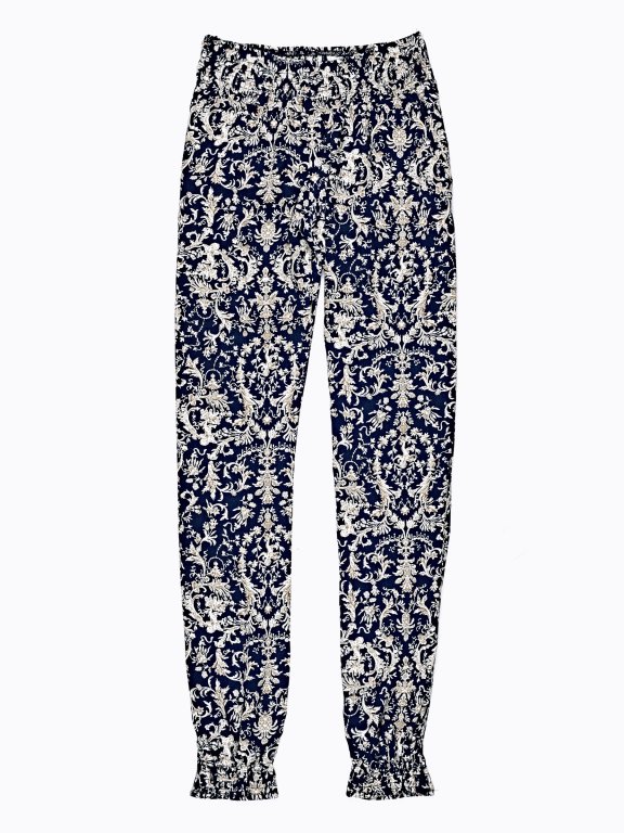 PRINTED JOGGER TROUSERS