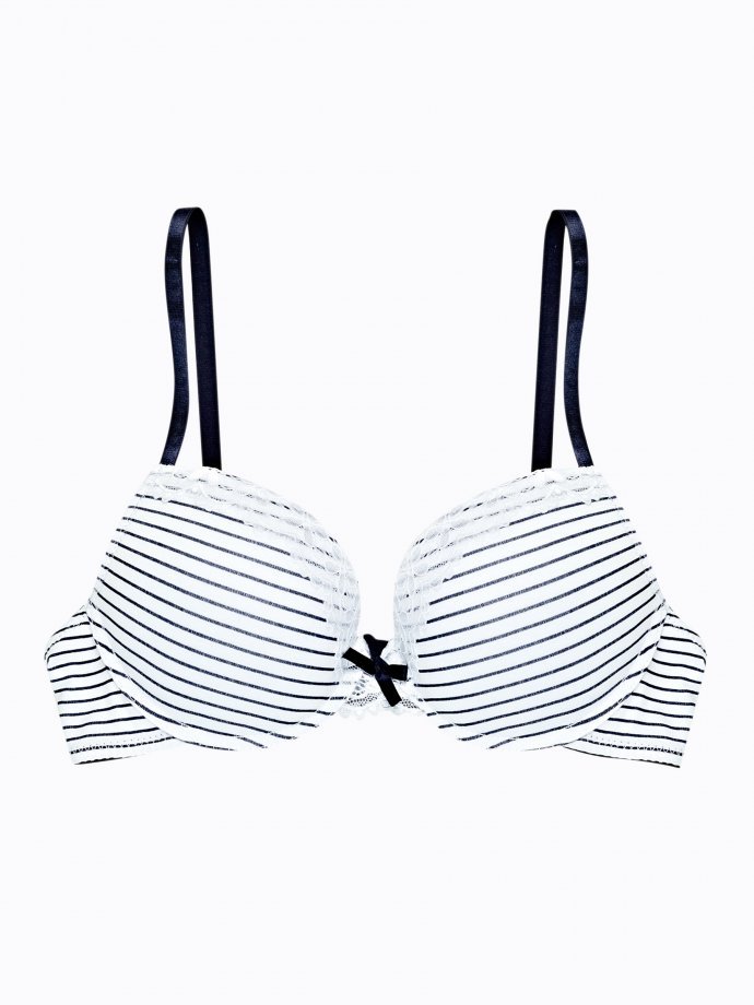 Poly Cotton Striped Ladies Removable Strap Push Up Padded Bra, Size: 32-36  at Rs 139/piece in Delhi