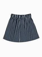 Striped skirt with pockets