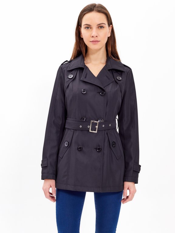 BELTED TRENCH COAT